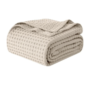 Waffle Weave Bed Blanket