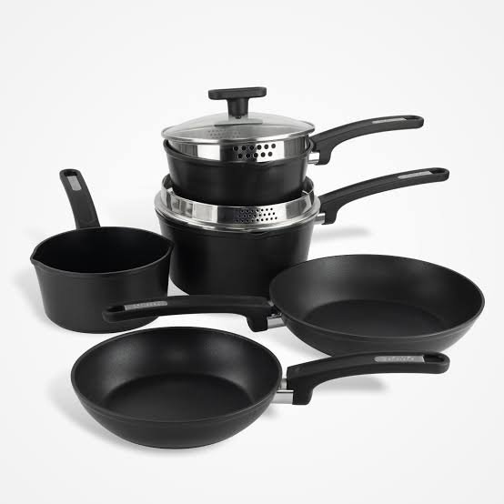 Five-Piece Nonstick Cookware Set