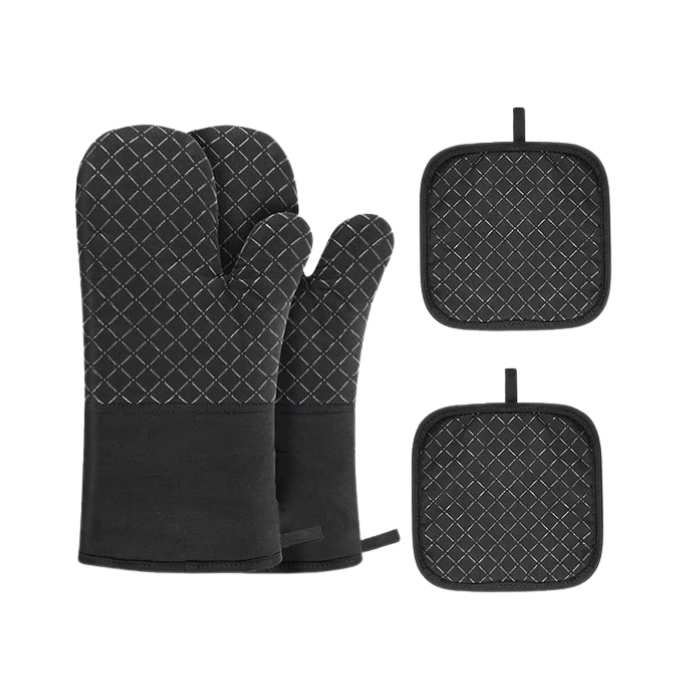 Oven Mitt and Pot Holder Set