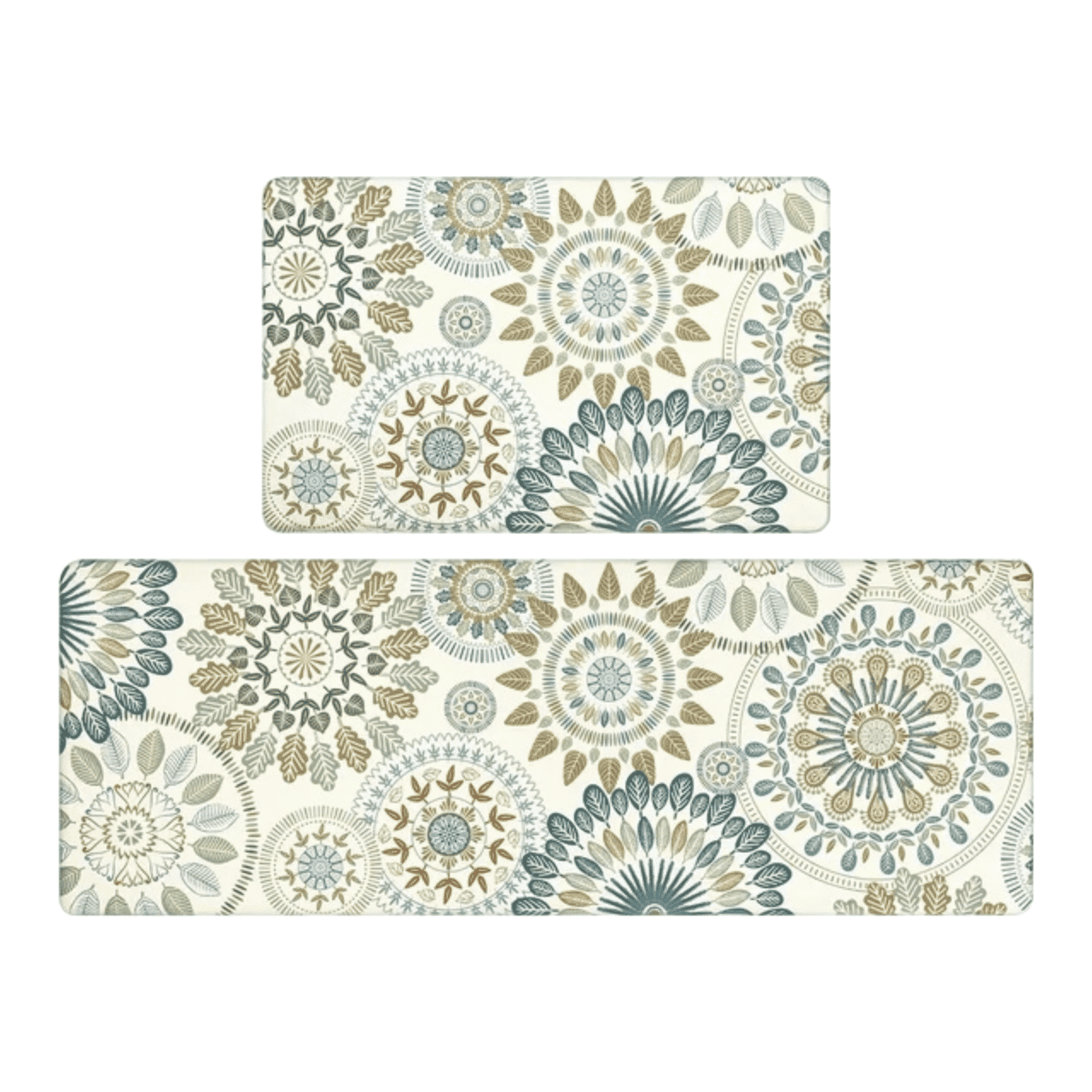 Cushioned Kitchen Floor Mat Set
